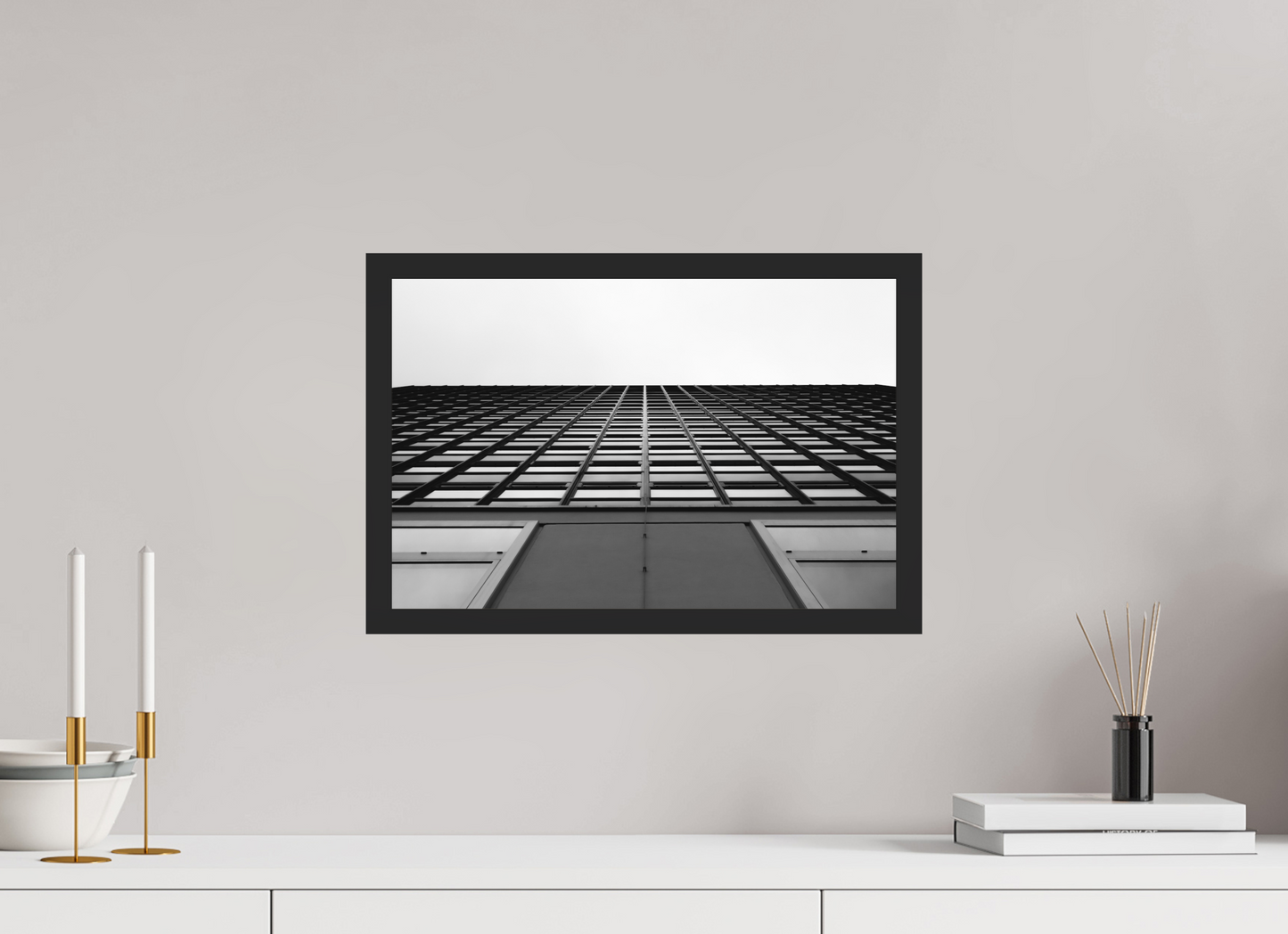 Grid II - Schwarzweiß-Architekturfotografie - Hochwertiger Abzug in Galeriequalität