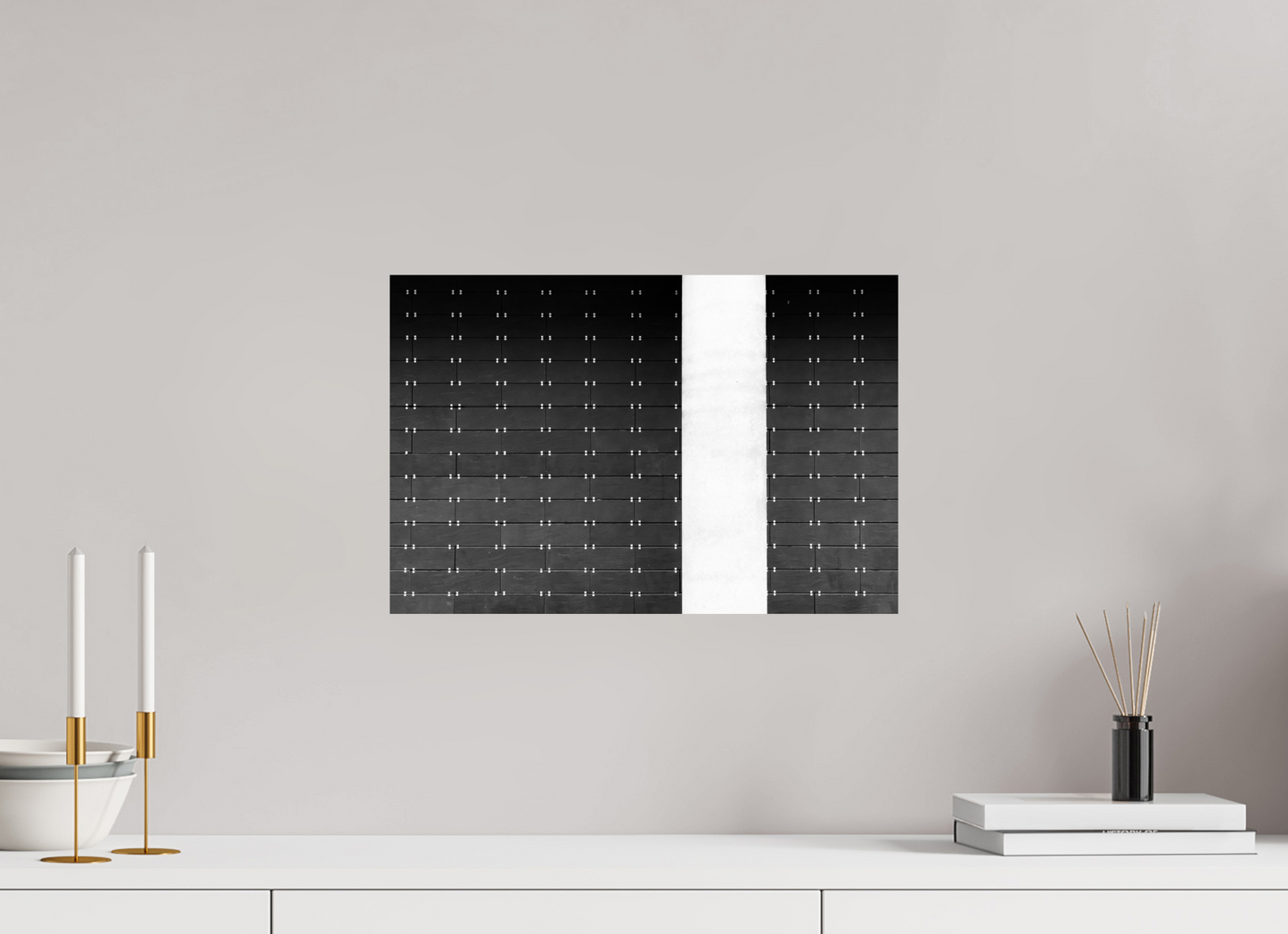 45 x 30 cm, Ilford Photo Print Drawers -Schwarzweiß-Fotografie, Naheinstellung - Hochwertiger Abzug in Galeriequalität