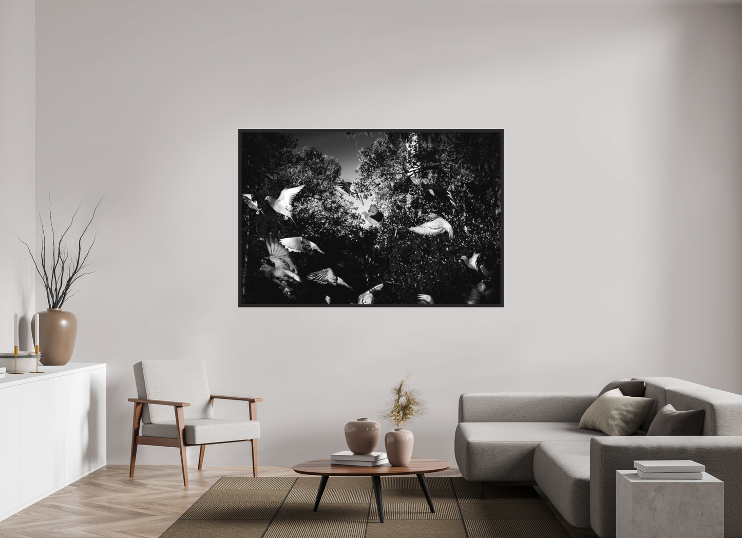 Poultry - Schwarzweiß-Tierfotografie - Hochwertiger Abzug in Galeriequalität