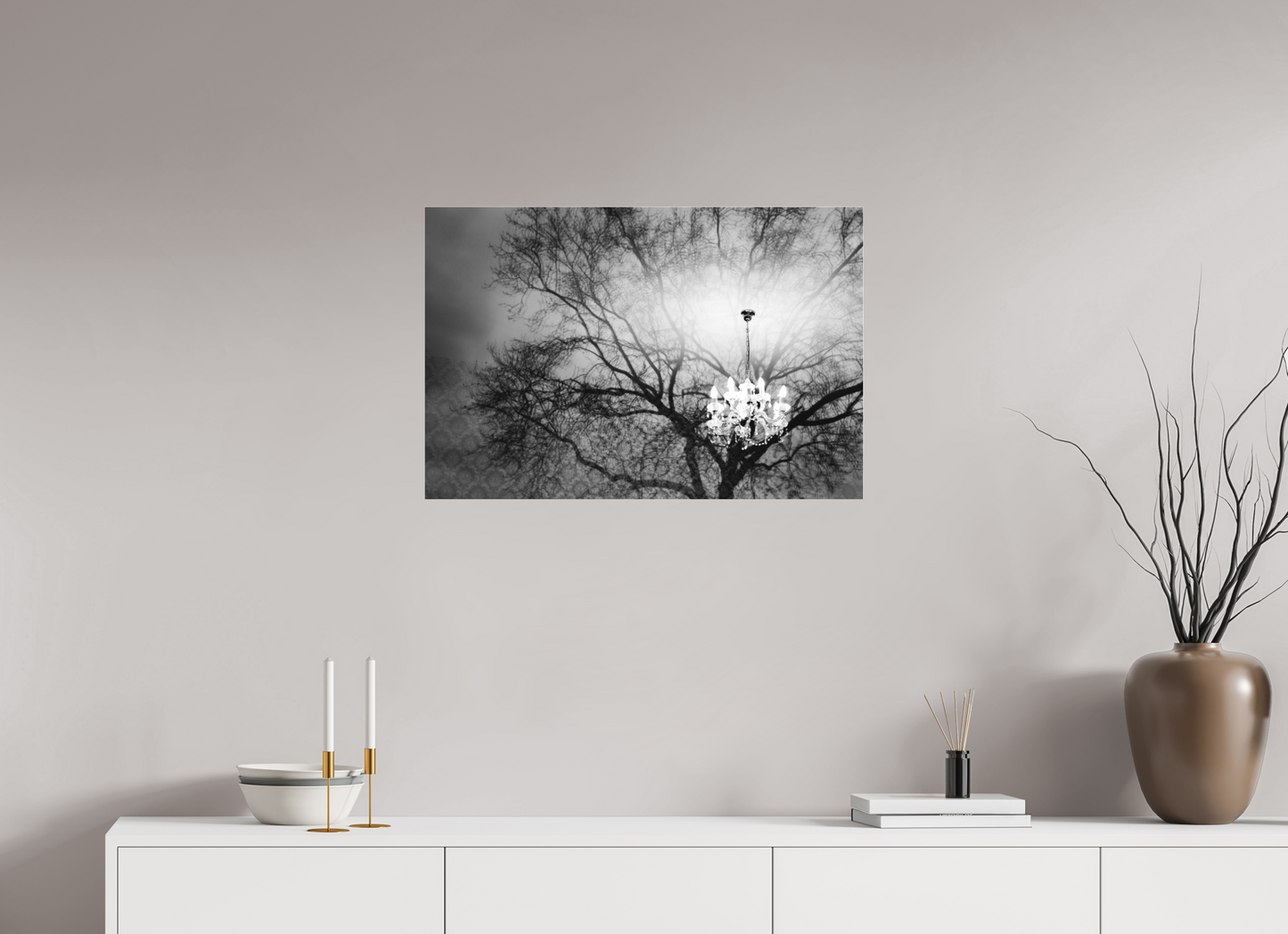 Illusion - Abstrakte Schwarzweiß-Fotografie - Hochwertiger Abzug in Galeriequalität