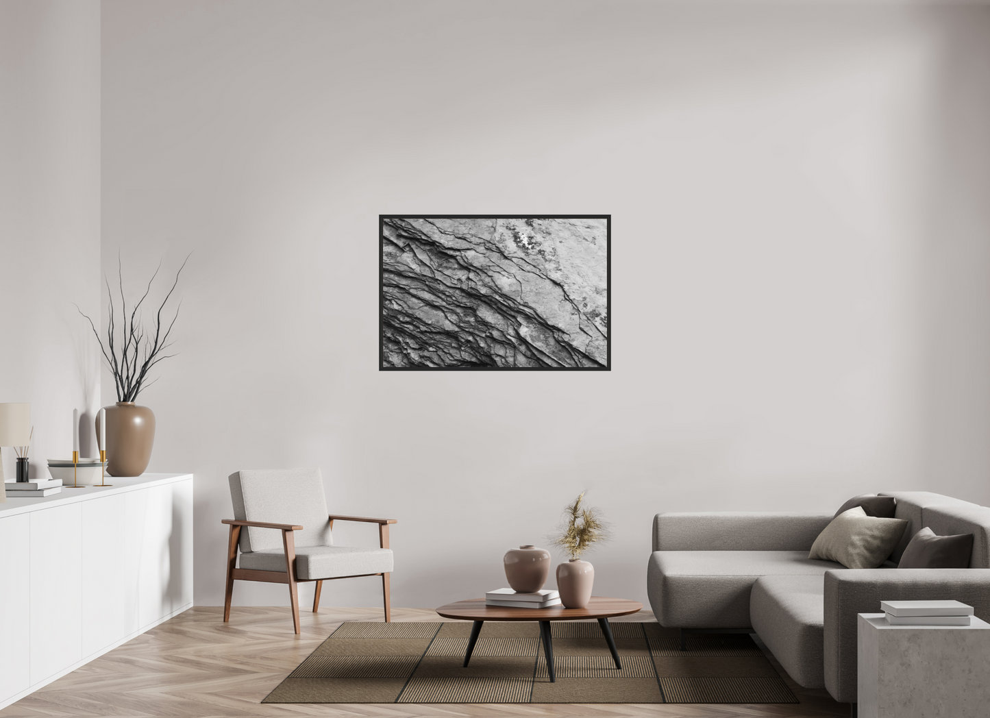 Crust - Schwarzweiß-Fotografie, Naheinstellung - Hochwertiger Abzug in Galeriequalität