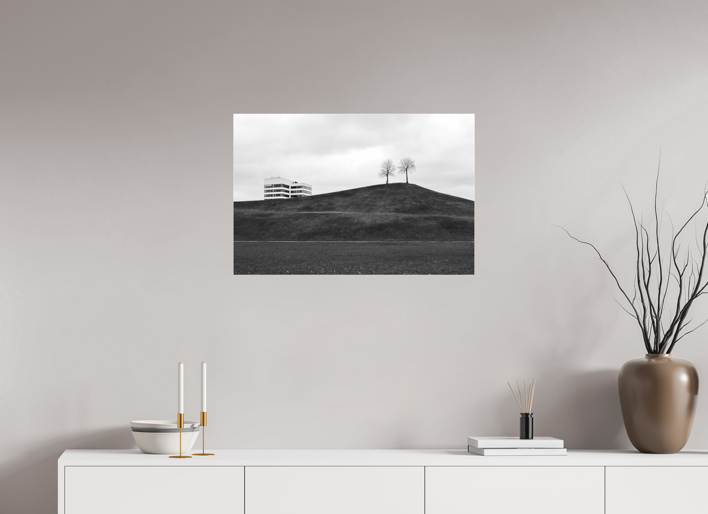 Wave - Schwarzweiß-Fotografie - Hochwertiger Abzug in Galeriequalität