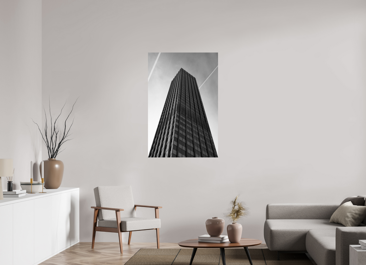 Escort - Schwarzweiß-Architekturotografie - Hochwertiger Abzug in Galeriequalität