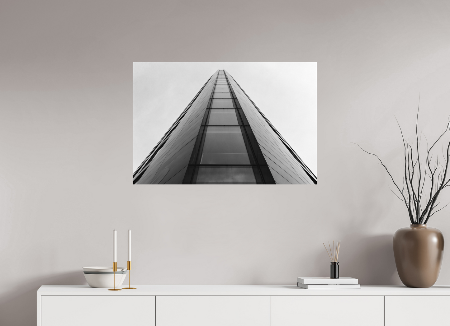 Barrel - Schwarzweiß-Architekturfotografie - Hochwertiger Abzug in Galeriequalität