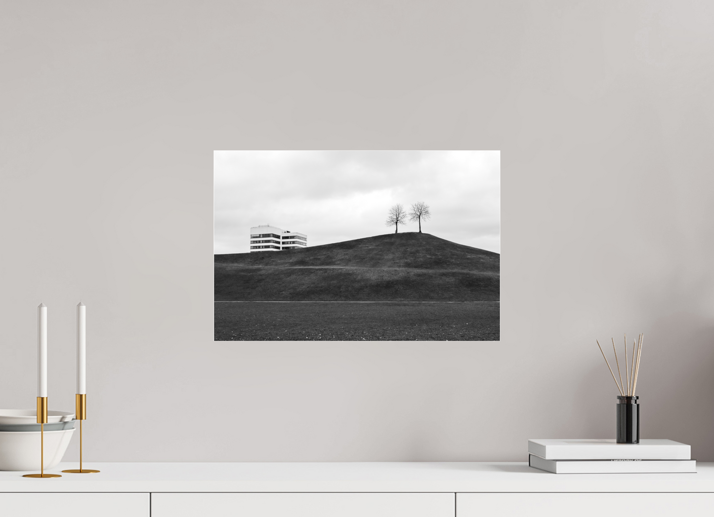 Wave - Schwarzweiß-Fotografie - Hochwertiger Abzug in Galeriequalität