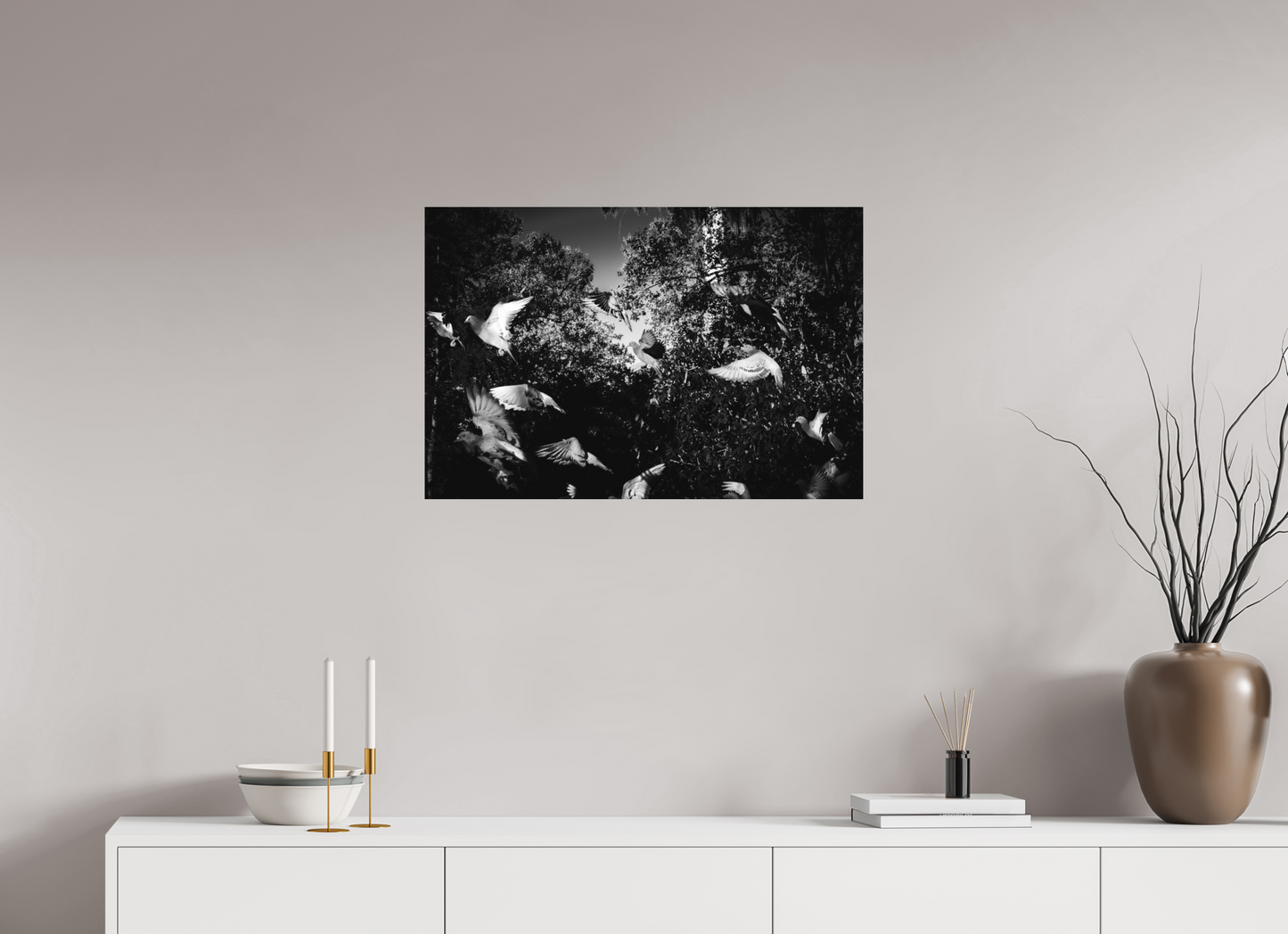Poultry - Schwarzweiß-Tierfotografie - Hochwertiger Abzug in Galeriequalität