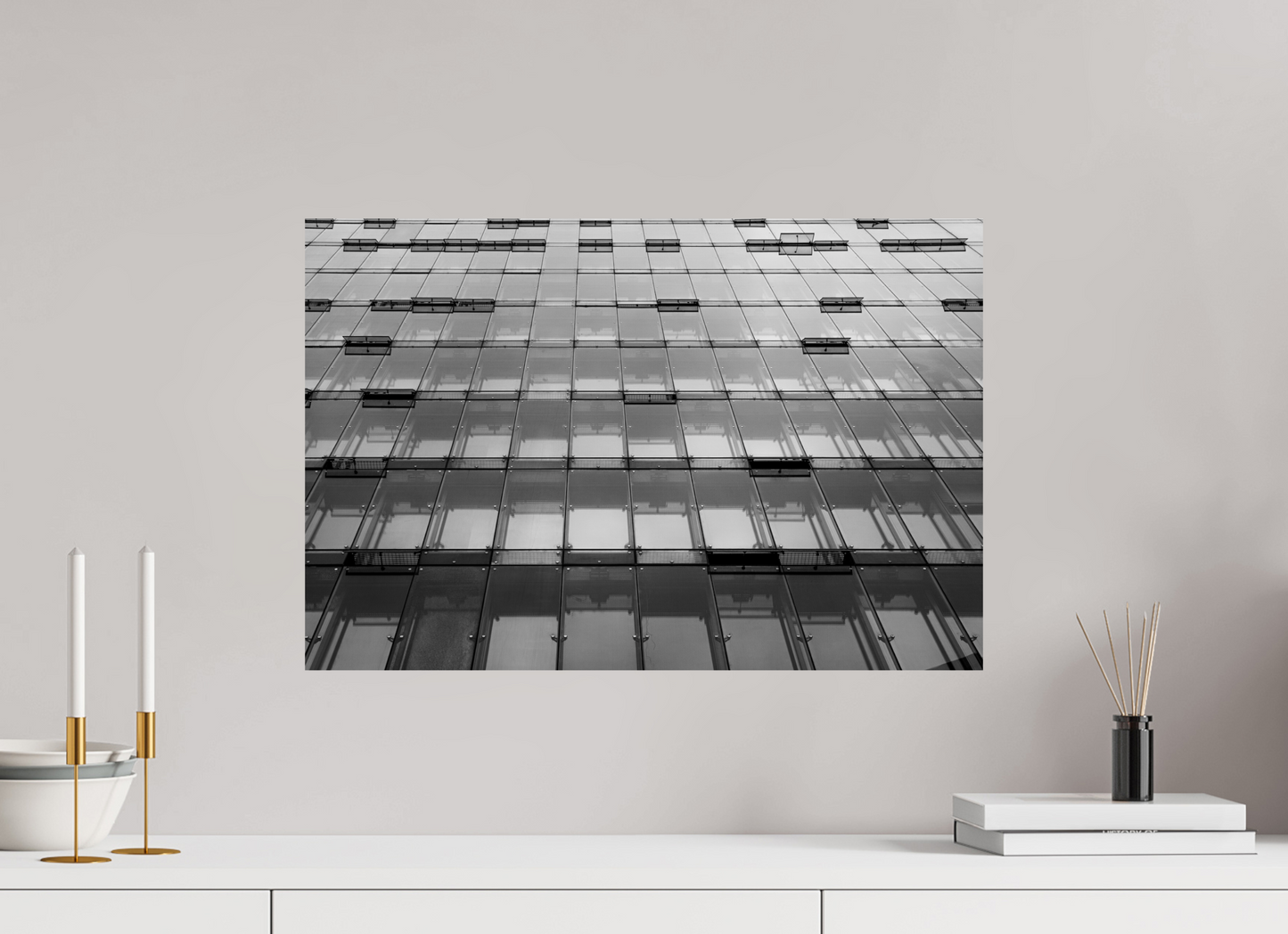 Airbrakes - Schwarzweiß-Architekturfotografie - Hochwertiger Abzug in Galeriequalität