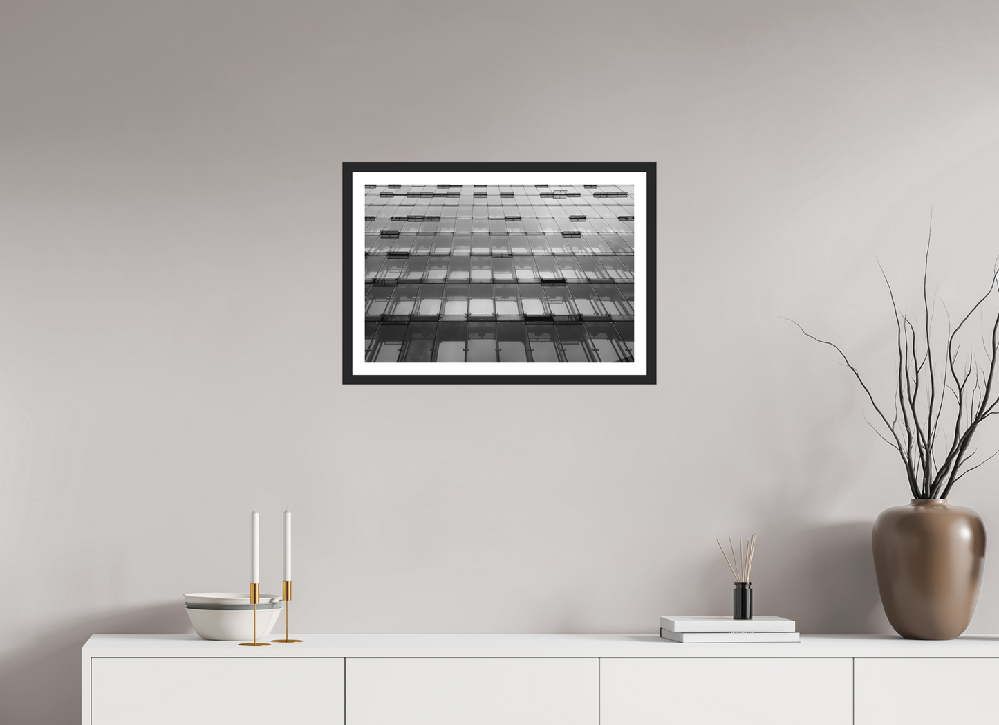 Airbrakes - Schwarzweiß-Architekturfotografie - Hochwertiger Abzug in Galeriequalität