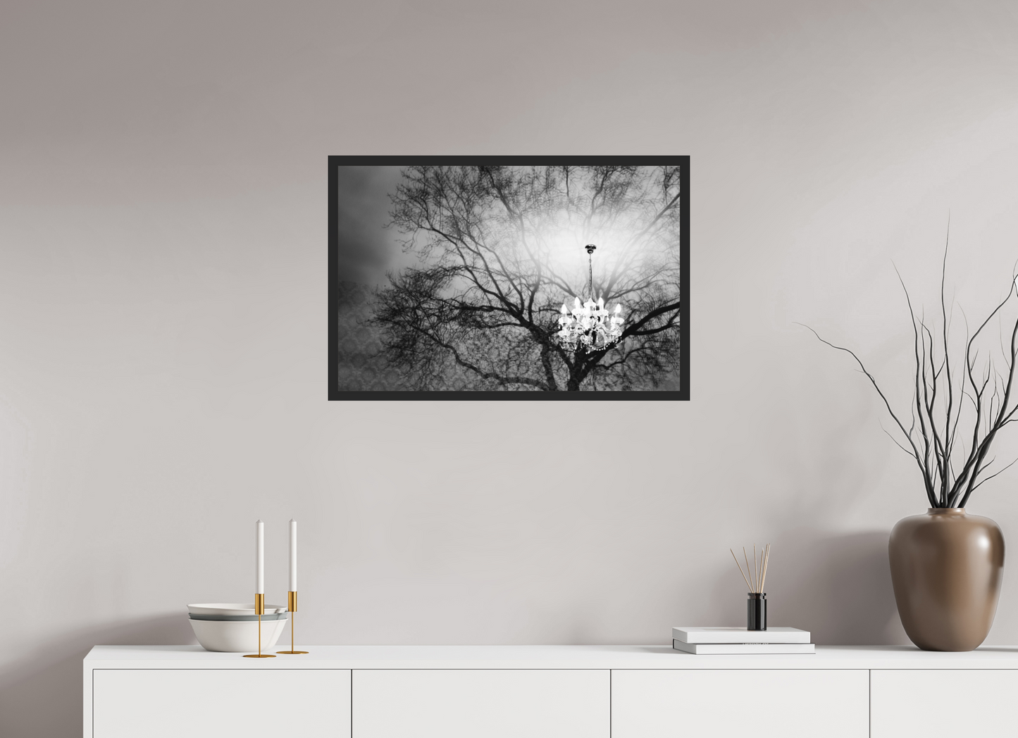 Illusion - Abstrakte Schwarzweiß-Fotografie - Hochwertiger Abzug in Galeriequalität