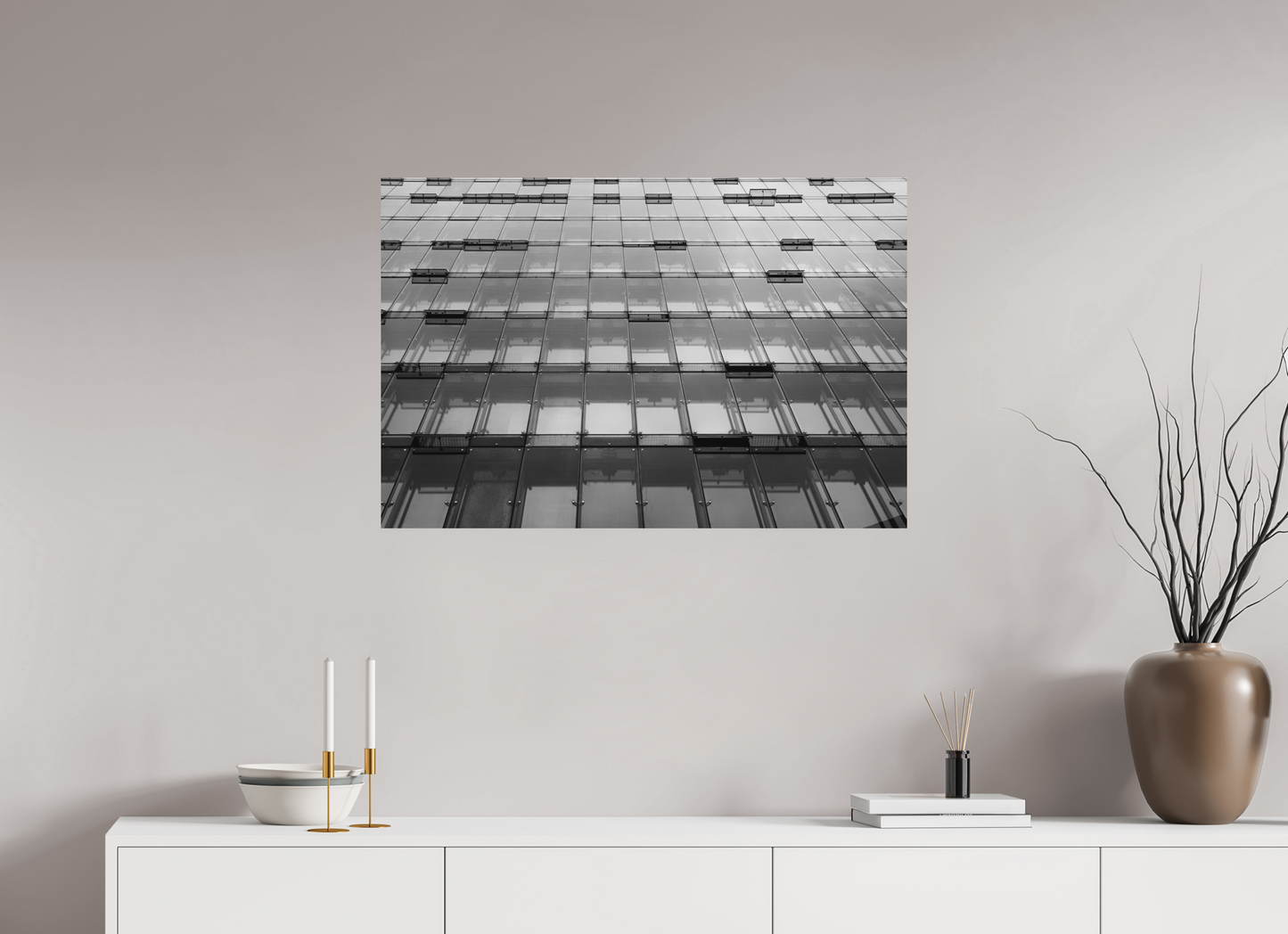 Airbrakes - Schwarzweiß-Architekturfotografie - Hochwertiger Abzug in Galeriequalität