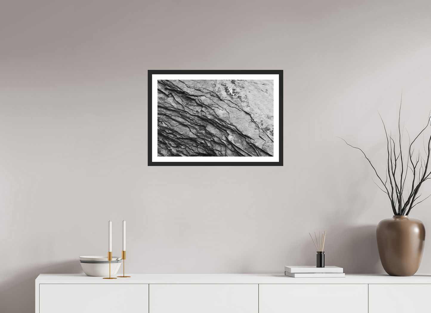 Crust - Schwarzweiß-Fotografie, Naheinstellung - Hochwertiger Abzug in Galeriequalität