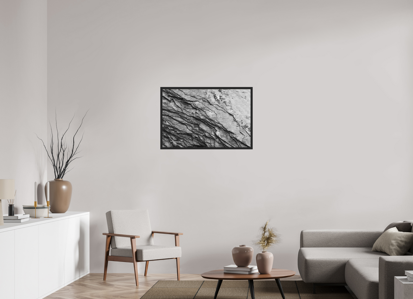 Crust - Schwarzweiß-Fotografie, Naheinstellung - Hochwertiger Abzug in Galeriequalität