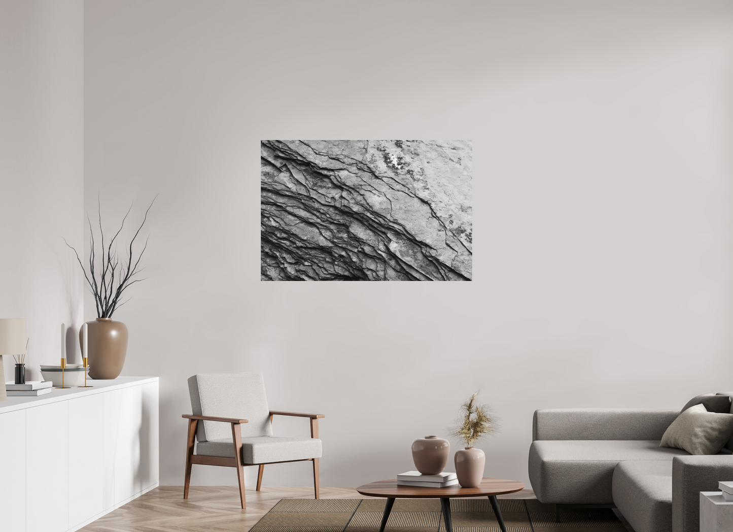 Crust - Schwarzweiß-Fotografie, Naheinstellung - Hochwertiger Abzug in Galeriequalität