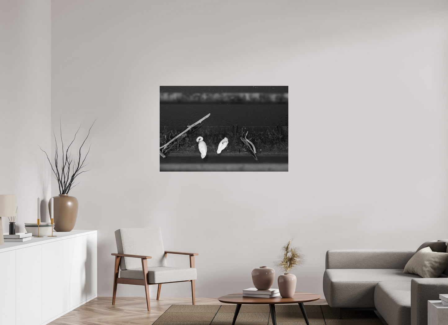 120 x 80 cm, Ilford Photo Print Bond - Schwarzweiß-Fotografie - Hochwertiger Abzug in Galeriequalität