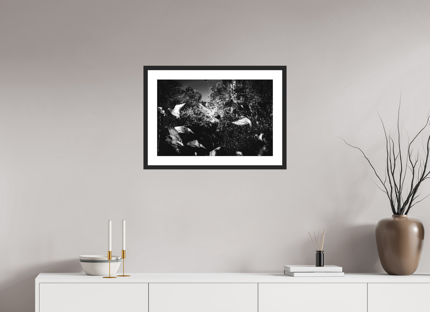 Poultry - Schwarzweiß-Tierfotografie - Hochwertiger Abzug in Galeriequalität