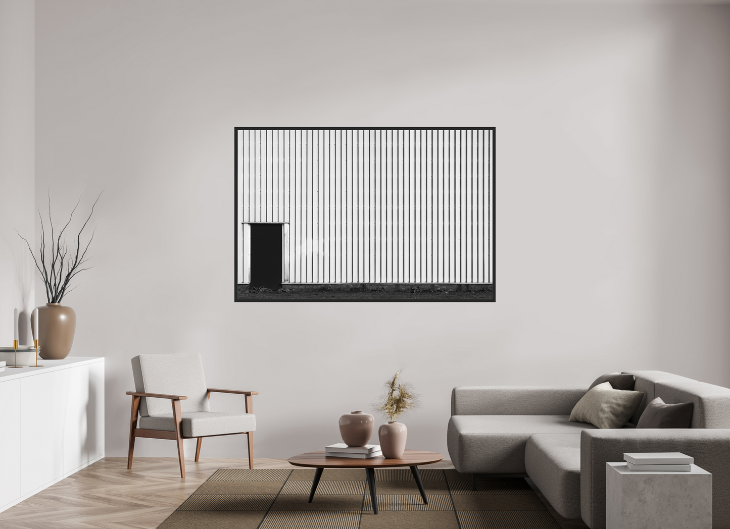 Disobedience - Minimalistische Schwarzweiß-Fotografie - Hochwertiger Abzug in Galeriequalität