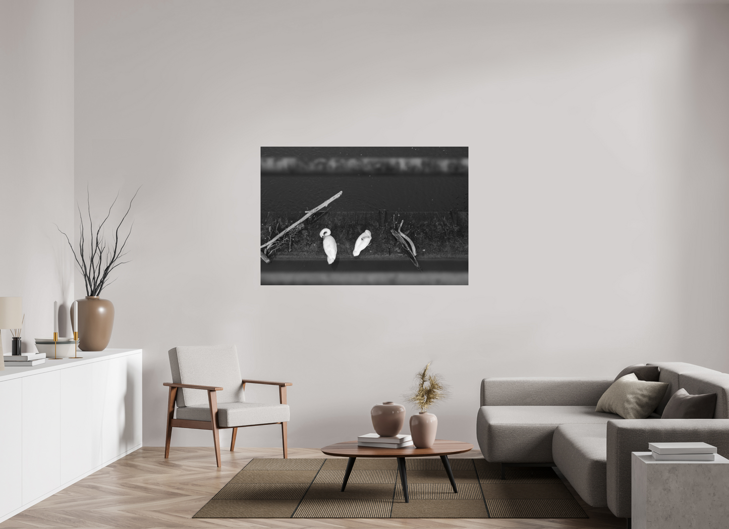 150 x 100 cm, Ilford on Aluminium behind Acrylic Glass Bond - Schwarzweiß-Fotografie - Hochwertiger Abzug in Galeriequalität
