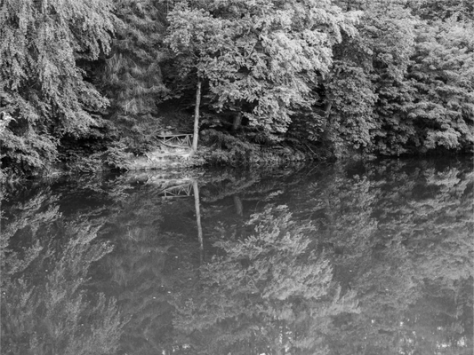 Main image Parallel - Schwarzweiß Landschaftsfotografie - Hochwertiger Abzug in Galeriequalität