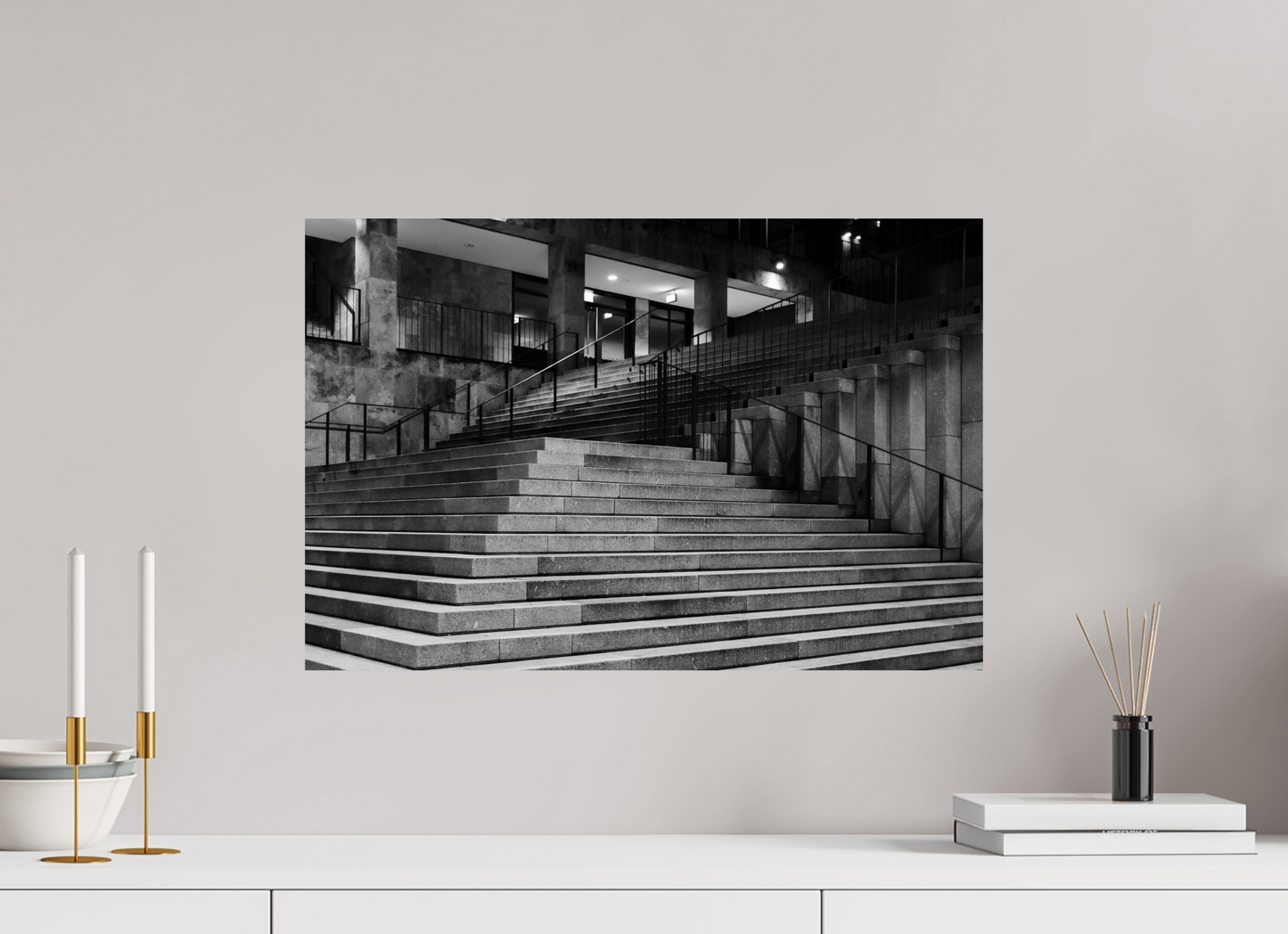 Fold - Schwarzweiß-Architekturfotografie - Hochwertiger Abzug in Galeriequalität