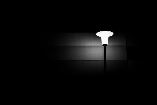 Epiphany - Minimalistische Schwarzweiß-Nachtfotografie - Instant High-Res Download