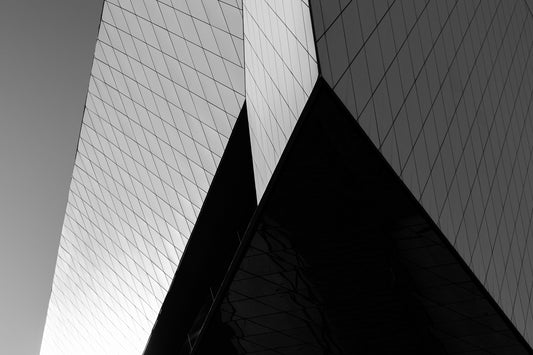 Triangles II - Black and White Architectural Photography - Instant High-Res Download