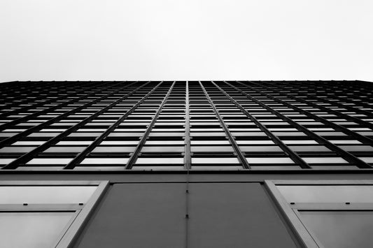 Grid II - Black and White Architectural Photography - Instant High-Res Download