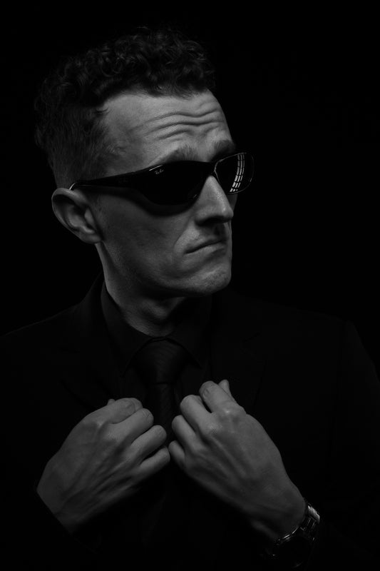 Showdown II - Schwarzweiß-Fotografie, Portrait - Instant High-Res Download