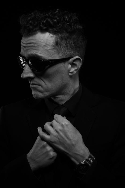 Showdown III - Schwarzweiß-Fotografie, Portrait - Instant High-Res Download