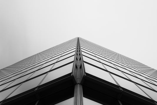 Peak - Black and White Architectural Photography - Instant High-Res Download