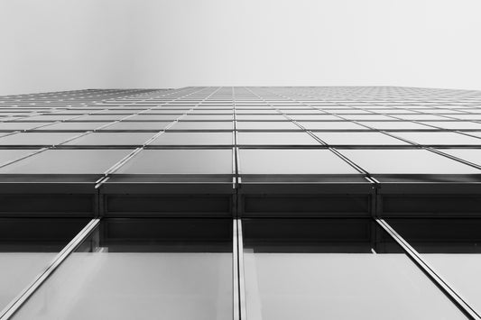 Grid V - Black and White Architectural Photography - Instant High-Res Download