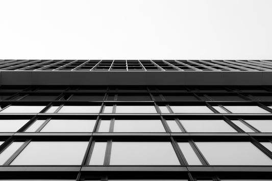 Grid VI - Black and White Architectural Photography - Instant High-Res Download