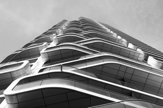 Interlaced - Black and White Architectural Photography - Instant High-Res Download