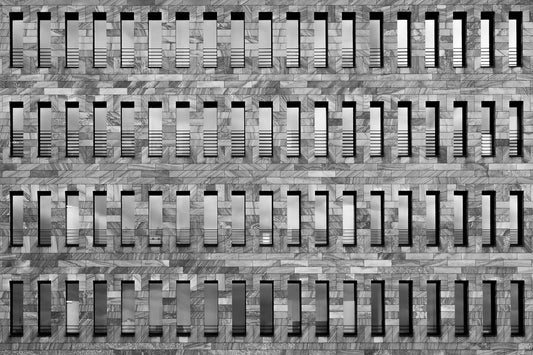 Slots - Black and White Architectural Photography - Instant High-Res Download