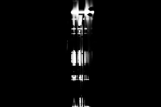 Slit - Abstract Black and White Photography - Instant High-Res Download