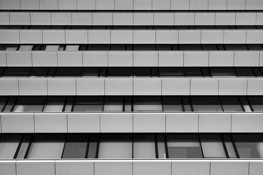 Ledges - Black and White Architectural Photography - Instant High-Res Download