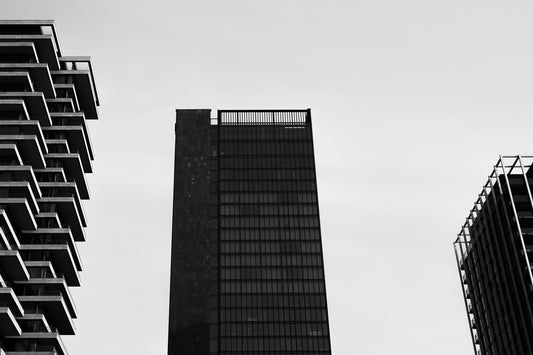 Trium - Black and White Architectural Photography - Instant High-Res Download