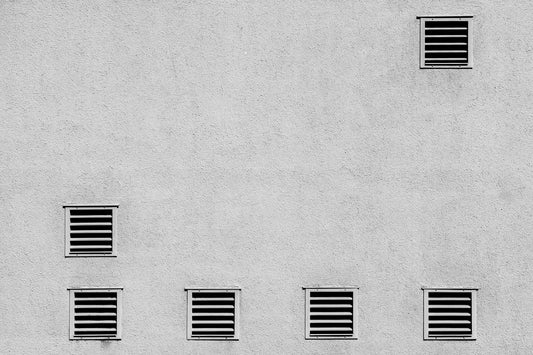 Odds - Minimalist Black and White Architectural Photography - Instant High-Res Download