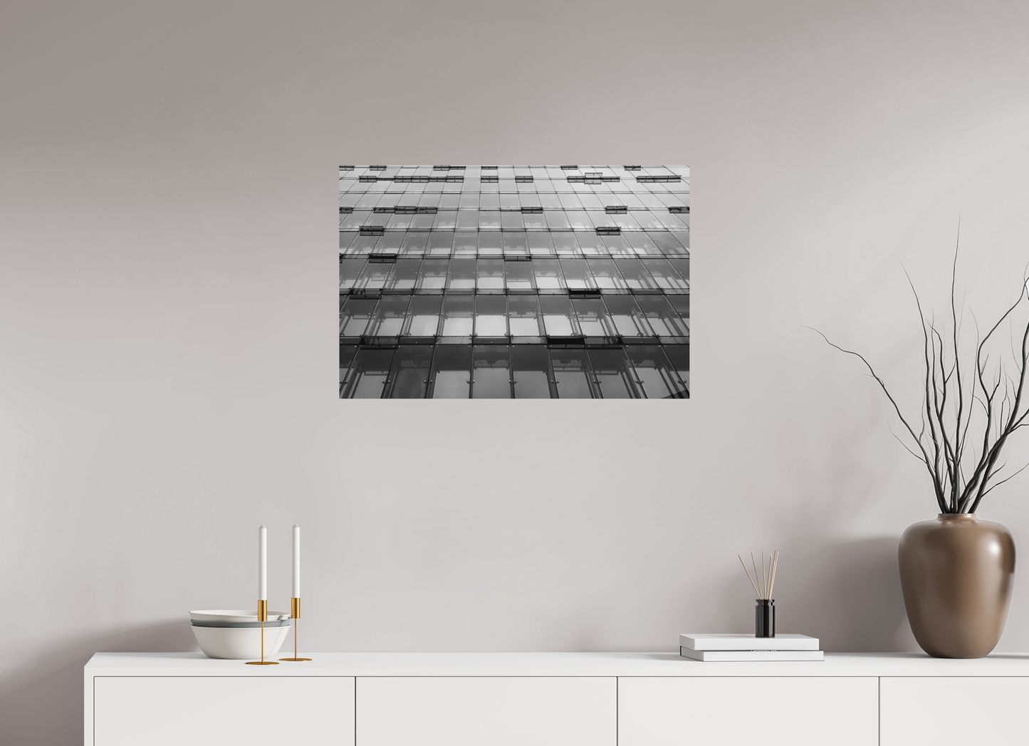 Airbrakes - Schwarzweiß-Architekturfotografie - Hochwertiger Abzug in Galeriequalität