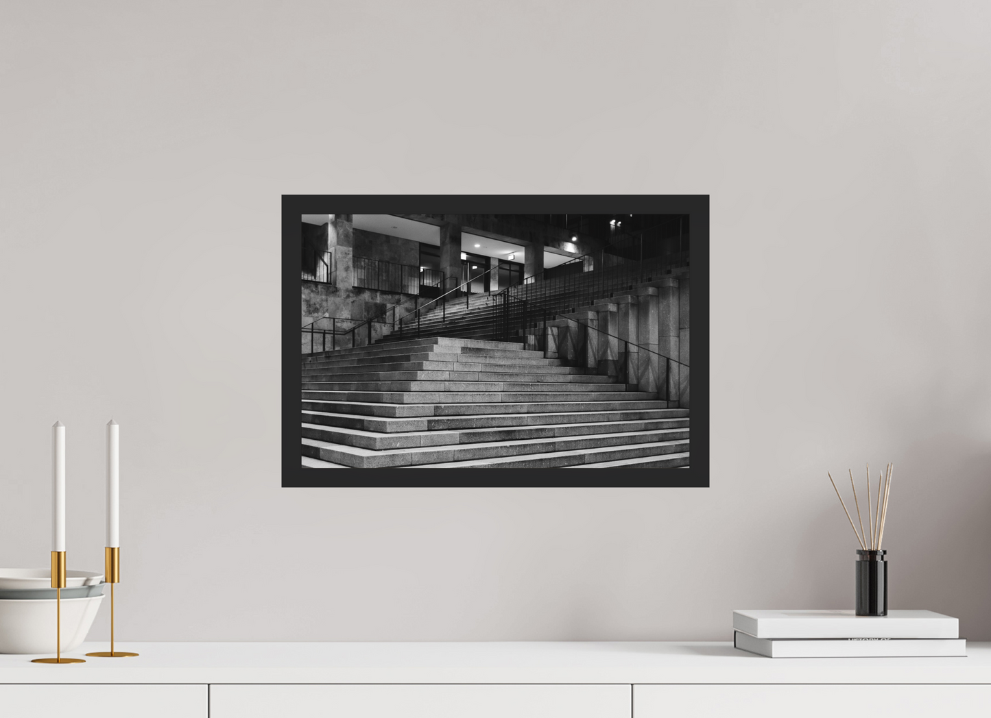Fold - Schwarzweiß-Architekturfotografie - Hochwertiger Abzug in Galeriequalität