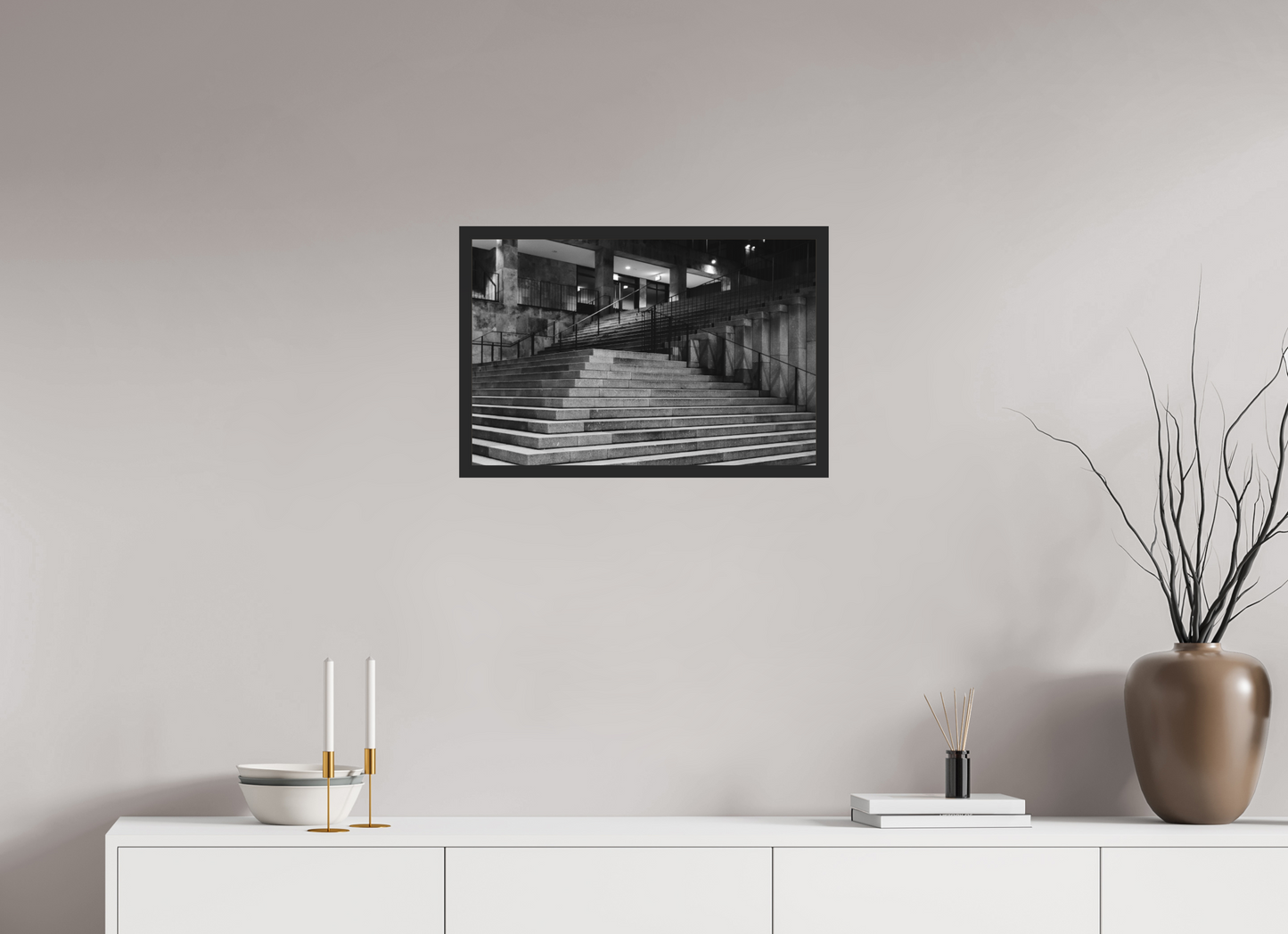 Fold - Schwarzweiß-Architekturfotografie - Hochwertiger Abzug in Galeriequalität