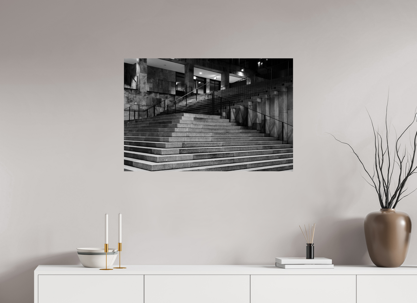 Fold - Schwarzweiß-Architekturfotografie - Hochwertiger Abzug in Galeriequalität