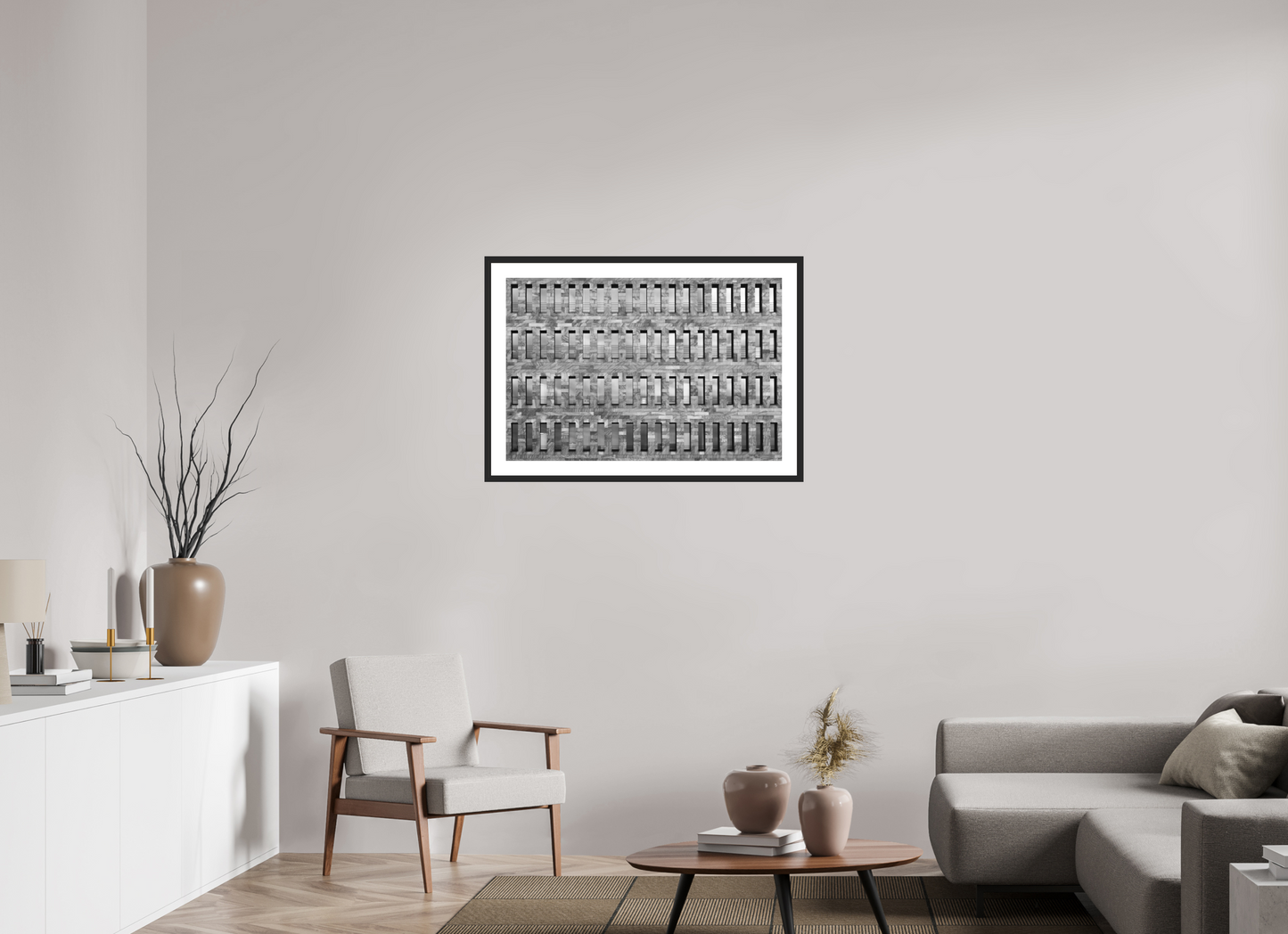 Slots - Black and White Architectural Photography - Gallery-Quality Premium Print