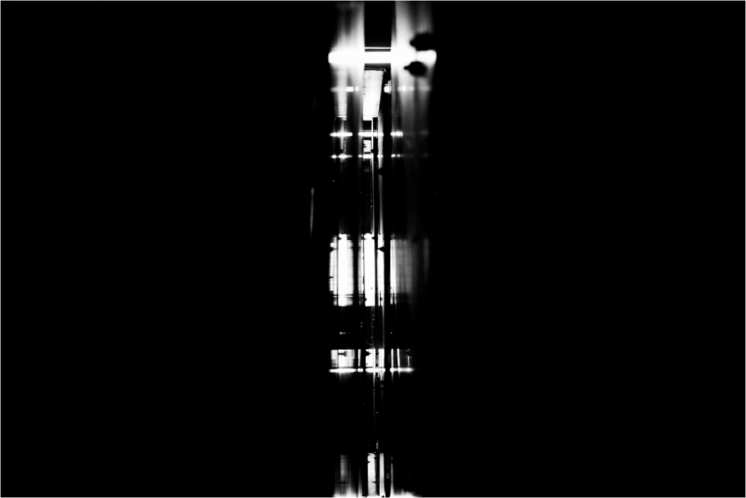 Slit - Abstract Black and White Fine Art Photography Print