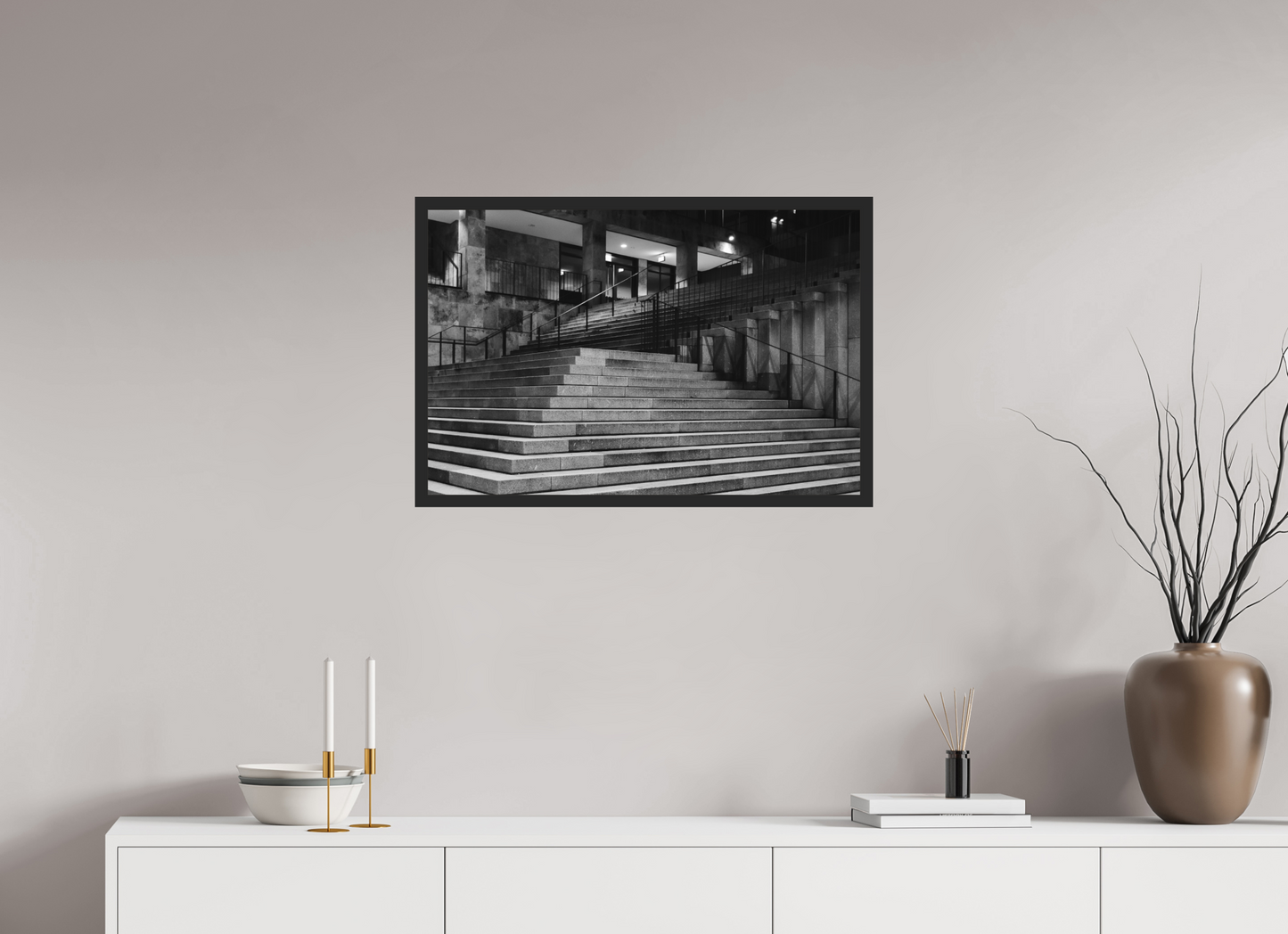 Fold - Schwarzweiß-Architekturfotografie - Hochwertiger Abzug in Galeriequalität