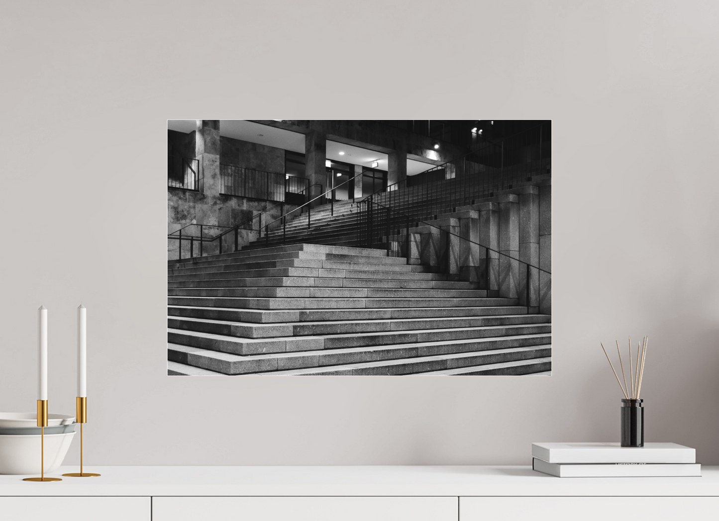 Fold - Schwarzweiß-Architekturfotografie - Hochwertiger Abzug in Galeriequalität