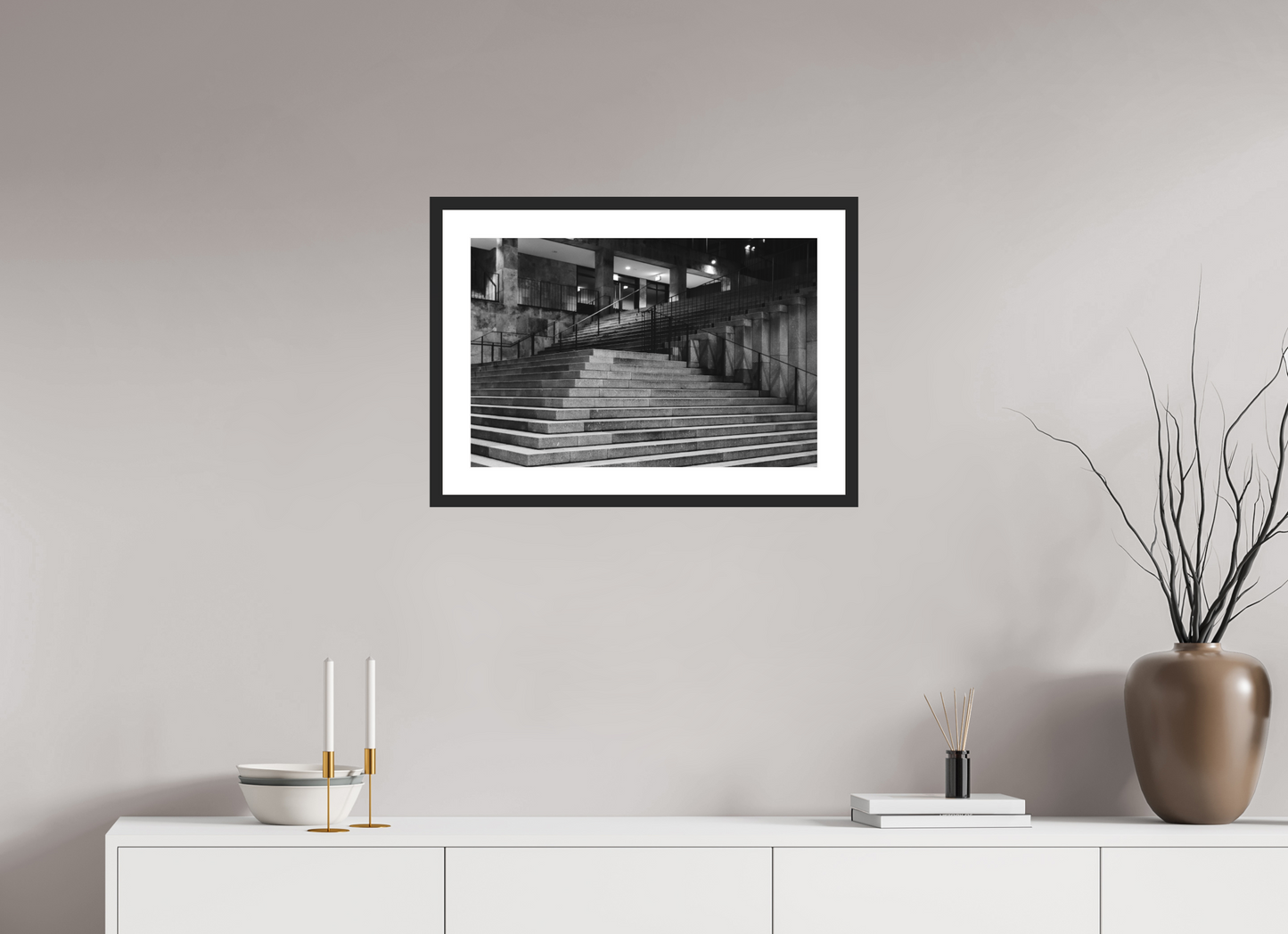 Fold - Schwarzweiß-Architekturfotografie - Hochwertiger Abzug in Galeriequalität