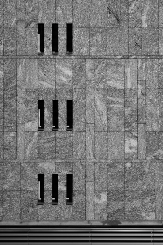 Main image Nine - Schwarzweiß-Architekturfotografie - Hochwertiger Abzug in Galeriequalität